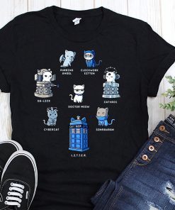 Tardis cats doctor meow doctor who shirt