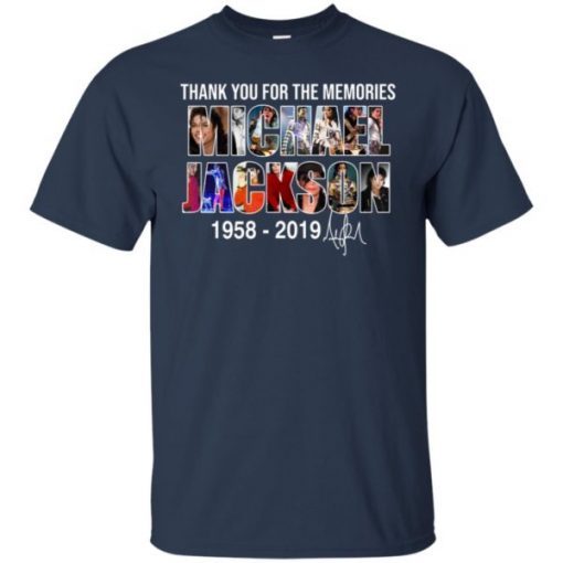 Thank you for the memories Michael Jackson 1985 2019 shirts