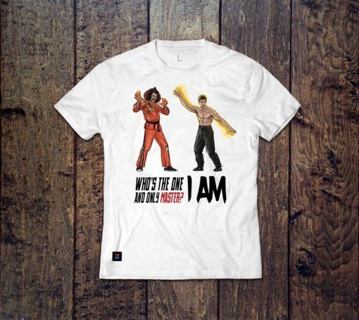 The LAST DRAGON inspired character tees - Face Your Destiny - 80s theme (Bruce Leroy , Taimak, Vanity & Sho'nuff, the Shogun of Harlem)