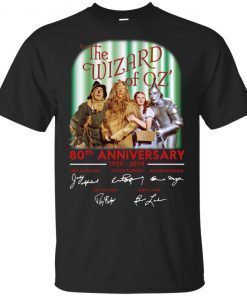 The Wizard of OZ 80th Anniversary 1939-2019 shirt