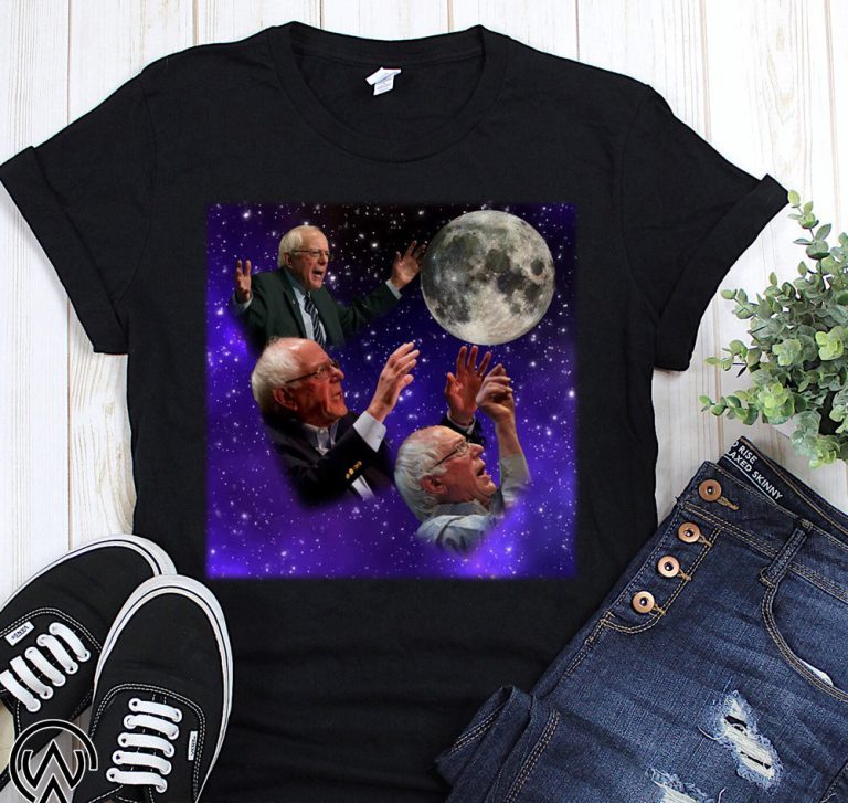 Three Bernie Sanders Moon Shirt