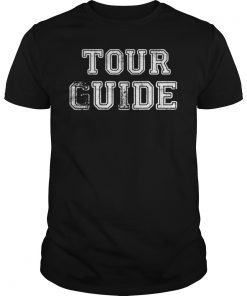 Tour Guide Novelty T-Shirt for Halloween or Dress Up Shirt