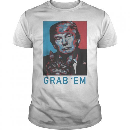 Trump Cat T-Shirt Grab 'Em Cat T-Shirt