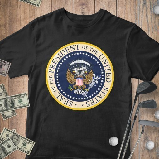 Trump Fake Presidential Seal 45 Is A Puppet T-Shirt