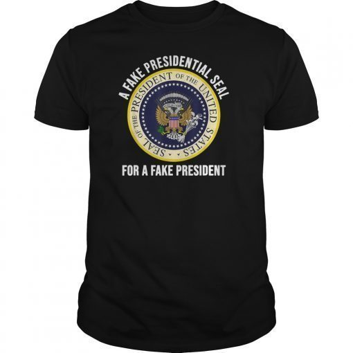 Trump Fake Presidential Seal Tee shirt