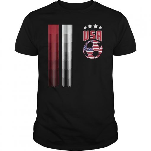 USA Women's Soccer World Champion 2019 Shirt Back for 4th Star T-Shirt