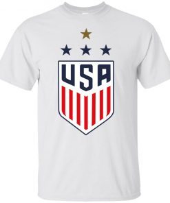 USWNT 2019 World Cup Champions 4 Stars T-Shirt