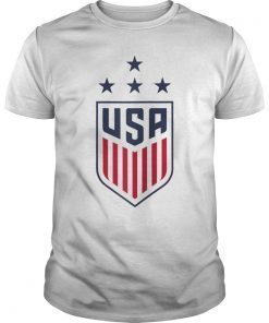 Us Women's Soccer Team Win Four Stars 2019 T-Shirt