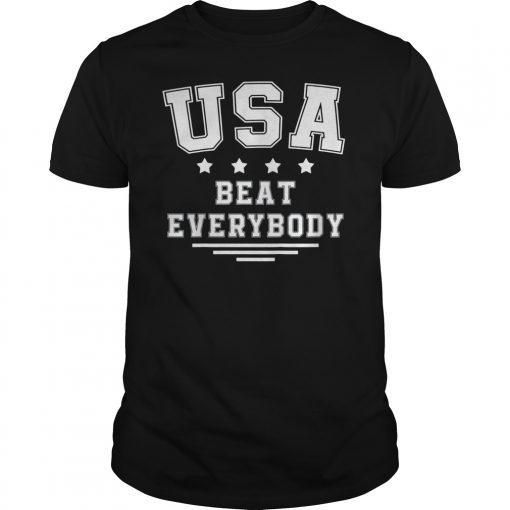 Usa Beat Everybody Tee Shirt