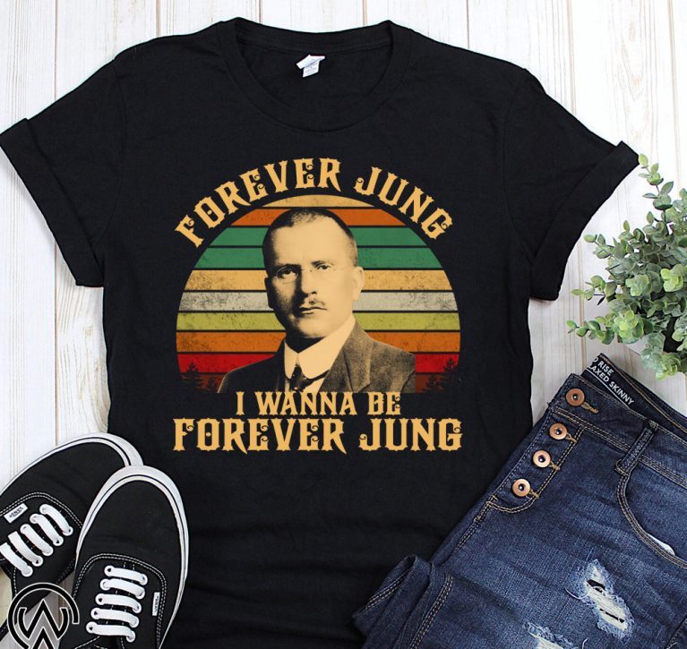 Vintage forever jung I wanna be forever jung shirt