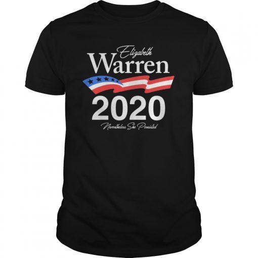 Vote Elizabeth Warren 2020 T-Shirt, Women's Vote, Feminist Gift, Anti-Trump Campaign T-Shirt