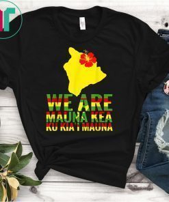 WE ARE Mauna Kea Save Beautiful Island of Hawaii Shirt