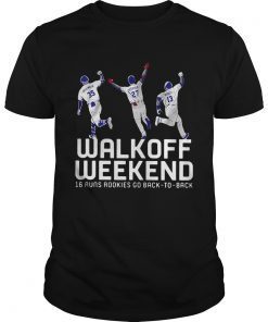 Walk off weekend 16 runs rookies go back shirt