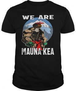 We Are Mauna Kea Hawaii Warrior Protest Rally T-Shirt