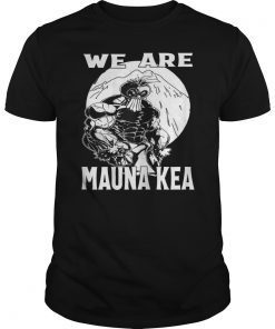 We Are Mauna Kea Hawaii Warrior Protest Rally T-Shirt