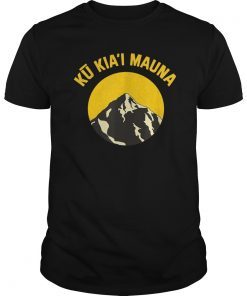 We Stand With Mauna Kea Shirt Potest Defend Save Mauna T-Shirt