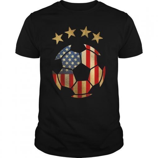 Women USA World Champion 4 Stars T-Shirt