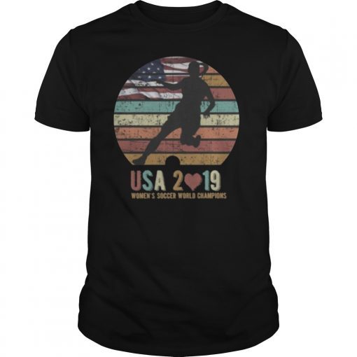 Women's Soccer World Champions tshirt usa 2019 shirt vintage tshirt