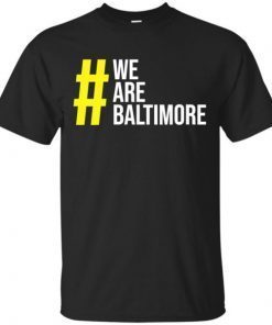 Womens We Are Baltimore V-Neck T-Shirts