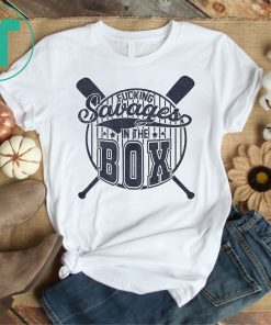 Yankees Fucking Savages in The Box Tee Shirt