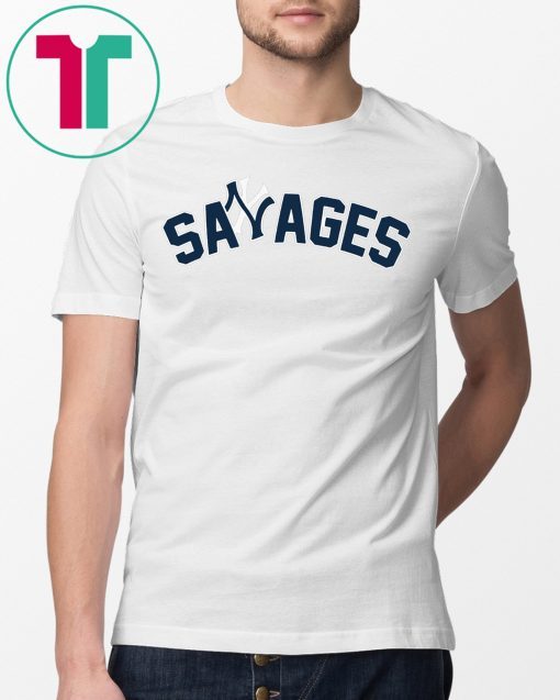 Yankees Savages T-Shirt Yankees T-Shirt Yankees Shirt Aaron Boone Savages Shirt