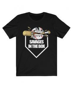 savages in the box t shirt Unisex Jersey Short Sleeve Tee
