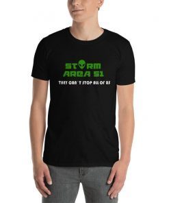 storm area 51 t-shirt.Short Sleeve Unisex T-Shirt