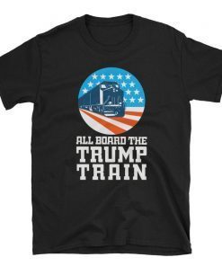 trump train shirt trump train t shirt trump train 2020 shirt All Aboard the Trump Train 2020 American Flag Unisex T-Shirt