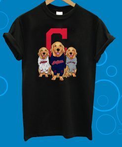 Golden Retriever Cleveland Indians Unisex 2019 T-Shirt