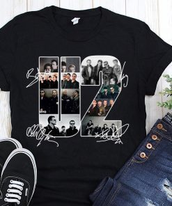 U2 signtures shirt and Men's Tank Top ,Women's Gift T-Shirts