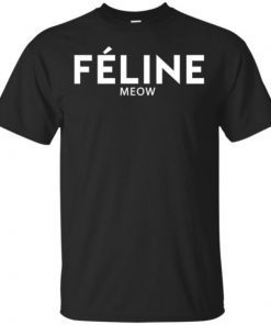 Feline Meow Mens Womens Tee Shirts