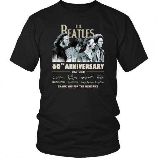 The Beatles 60th Anniversary Shirt