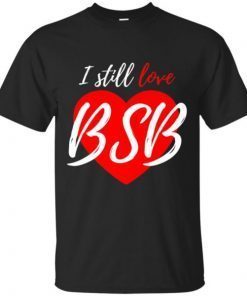 Cute 90s Music Fan, Boy Band Backstreet Back I Love BSB Premium Tee Shirt