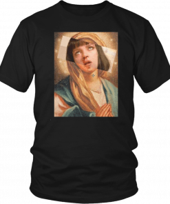 Pulp fiction virgin mary mixed mia wallace Unisex T-Shirt