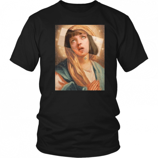 Pulp fiction virgin mary mixed mia wallace Unisex T-Shirt