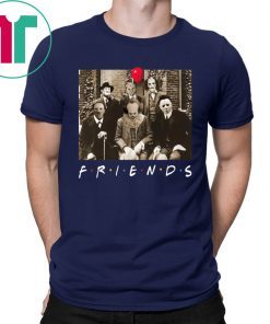 Buy Horror Characters Friends Mens Womnens T-Shirt