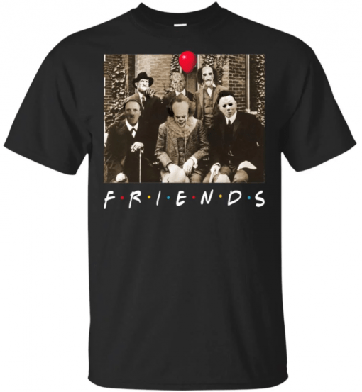 Horror Characters Friends Unisex 2019 T-Shirt