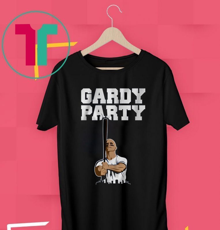 Brett Gardner Shirt Gardy Party, New York Bang Gang Funny T-Shirt