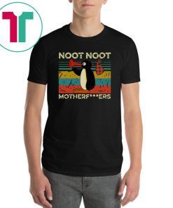 Pingu Noot Noot Motherfucker Vintage Funny 2019 T-Shirt