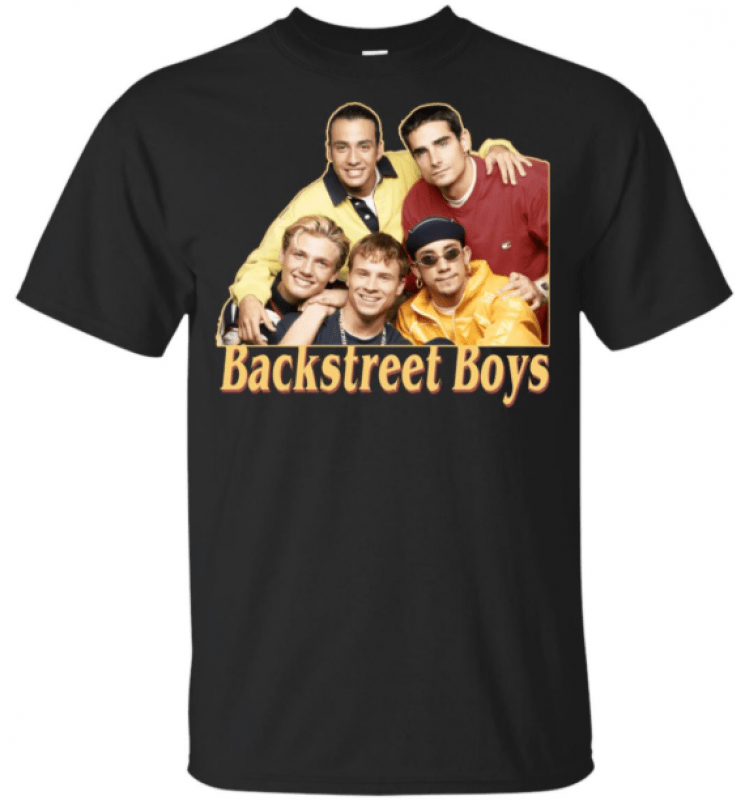 Backstreet Boys Retro vintage 90's Mens Womens T-Shirt