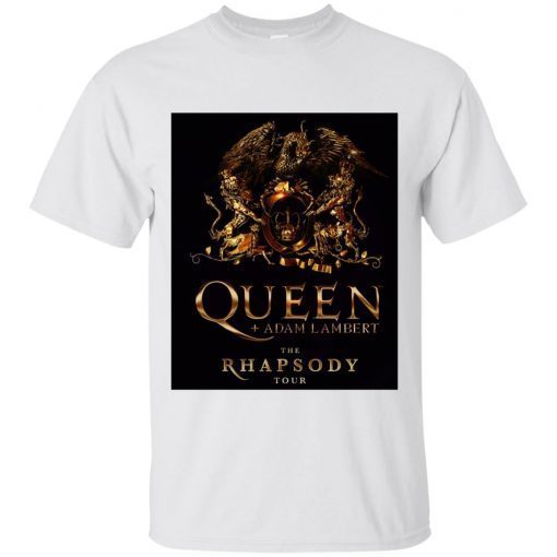 Queen Official Classic Crest Logo White Unisex T-Shirt