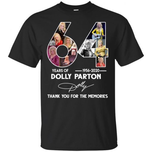 64 Years Anniversary Dolly Parton Thank You For The Memories Unisex T-Shirt