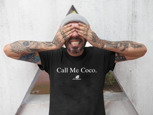 Call Me Coco New Balance Unisex Tee Shirt