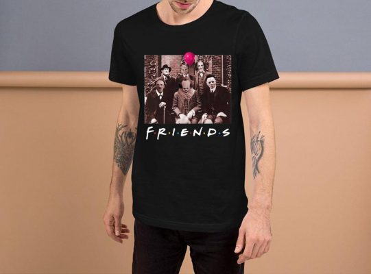 Horror Halloween Team Friends Gift T-Shirts