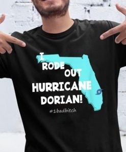 I Rode Out Hurricane Dorian t shirt. Survived Dorian Classic T-Shirt.
