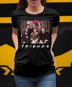 Team Psychodynamics Horror Characters Friends Tee Shirts