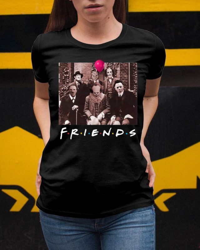 Team Psychodynamics Horror Characters Friends Tee Shirts