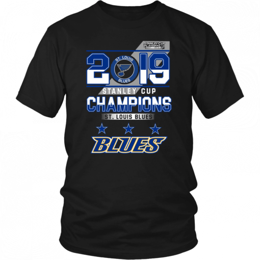 St Louis Blues 2019 Stanley Cup Champions Gift T-Shirts