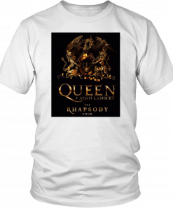 Queen Official Classic Crest Logo White Unisex T-Shirt