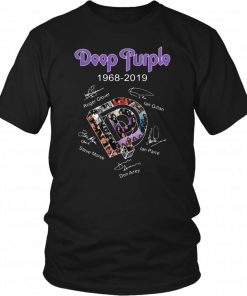 Deep Purple 1968 2019 signature Unisex T-Shirt